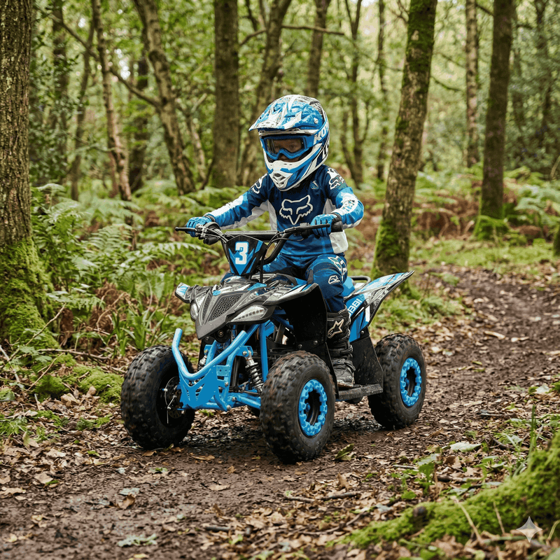 Kubbi Q3 Electric Quad Bike for Kids (Ages 3–9)