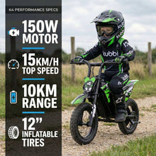 Kubbi K4 Electric Dirt Bike for Kids (Ages 3–7)