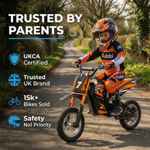 Kubbi K7 Pro Electric Dirt Bike for Kids (Ages 6-10)