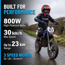 Kubbi K10 Pro Electric Dirt Bike for Teens (Ages 8–14)