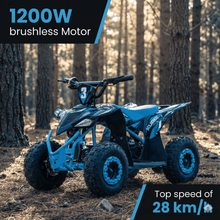 Kubbi Q3 Electric Quad Bike for Kids (Ages 3–9)