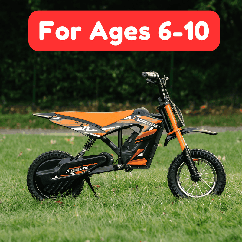 Kubbi K7 Pro Electric Dirt Bike for Kids (Ages 6-10)