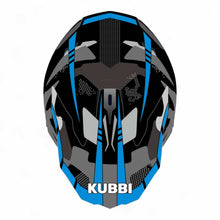 Kubbi Kids Motocross Crash Helmet - Blue