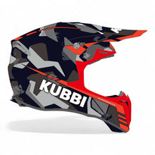 Kubbi Kids Motocross Crash Helmet - Red
