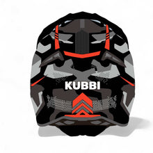 Kubbi Kids Motocross Crash Helmet - Red
