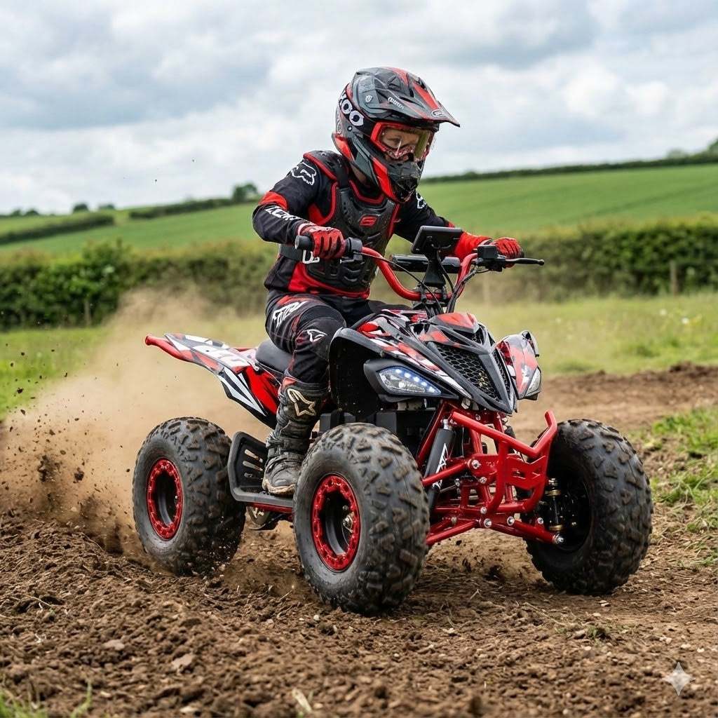 Kubbi Q19 Electric Quad Bike for Kids (Ages 7–14) – 1500W